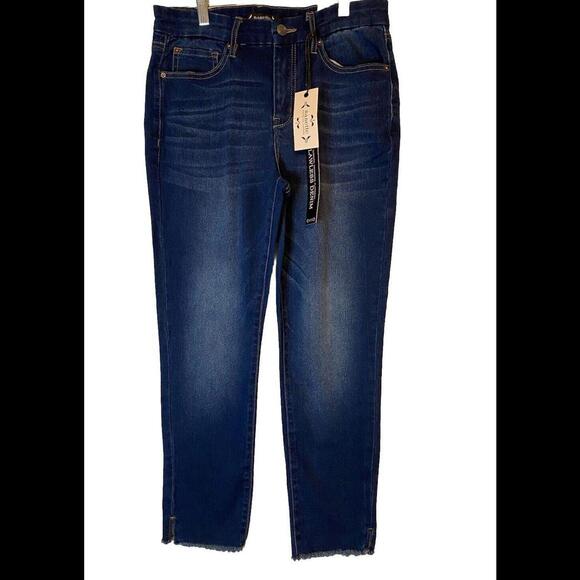 Nanette Lepore “BELLE” High Rise Flawless Skinny Crop Stretch SZ 6 WOMENS NWT - Picture 1 of 10